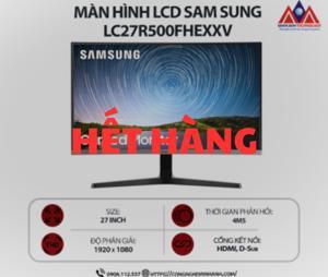 Màn hình máy tính Samsung LC27R500FHEXXV - 27 inch, Full HD (1920 x 1080)