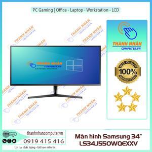 Màn hình máy tính Samsung LS34J550WQEXXV - 34 inch, 3440 x 1440 pixels