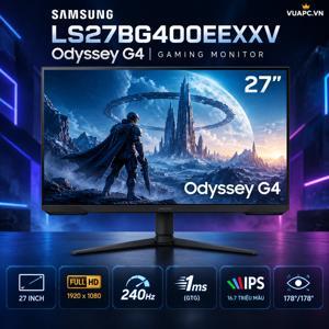 Màn hình máy tính Samsung Odyssey G4 LS27BG400EEXXV - 27 inch