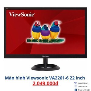 Màn hình máy tính ViewSonic VA2261-6 - 21.5 inch