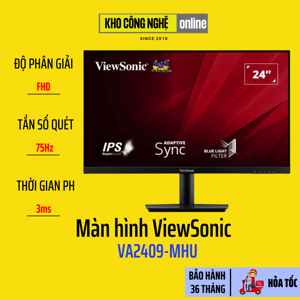 Màn hình máy tính Viewsonic VA2409-MHU - 24 inch
