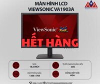 Màn hình máy tính Viewsonic VA1903A (18.5 inch TN/ 1366 x 768/ 200 cd/m2/ 5ms/ 60Hz), bảo hành 24 tháng