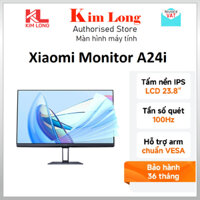 Màn hình máy tính Xiaomi A24i 23.8 inch FHD/IPS/100Hz/6ms/HDMI - Hàng chính hãng