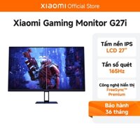 Màn hình máy tính Xiaomi Gaming Monitor G27i EU 27inch - Tần Số Quét 165Hz - Tấm Nền IPS-Chính Hãng