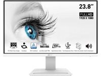 Màn hình MSI PRO MP243XW Trắng (23.8Inch/ Full HD/ 1ms/ 100HZ/ 300 cd/m2/ IPS/ Loa) - Mới 100% chính hãng