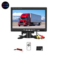 Màn hình ô tô 12V 7 inch Màn hình chiếu hậu LCD 16: 9 800x480 với đầu vào Video 2 chiều cho Camera quan sát phía sau đỗ xe lùi