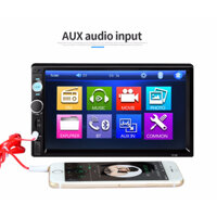 Màn hình ô tô 7" mp5, màn cảm ứng,kết nối bluetooth nghe gọi, xem camera lùi,nghe nhạc qua usb, radio các kênh,giá rẻ
