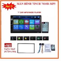 Màn hình ô tô giá rẻ đa phương tiện 7010B hoặc màn hình7'' ANDROI FULL HD cho xe hơi kèm phụ kiện TẶNG MẶT DƯỠNG