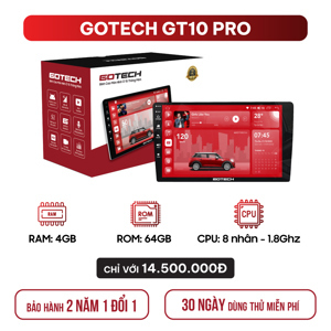 Màn hình ô tô Gotech GT10Pro