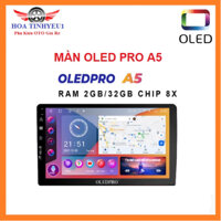 Màn hình OLEDPRO A5.Bộ màn hình có mặt dưỡng giắc zin cho xe TOYOTA INNOVA 2007-2017 đhtđ.DVD oto,phụ kiện nội thất oto