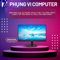 Màn hình Philips 22 inch 221V8/74 FHD VA 75Hz Chính Hãng