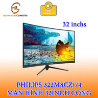 Màn hình Philips 322M8CZ/74 cong 32inch Gaming (31.5" VA Full HD 165Hz, HDMI DisplayPort VGA)