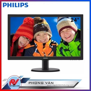 Màn hình máy tính Philips LCD LED 243V5LSB - 23.6 inch