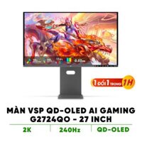 Màn hình QD-OLED Ai gaming Vision Pro G2724QO (27Inch / 2K / 10bit / 240Hz / 0.03ms / G-Sync)