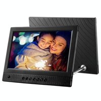 Màn hình quảng cáo, khung ảnh điện tử Aturos LED 10,1 inch kèm máy nghe nhạc và video(Đen)
