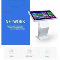 Màn hình quảng cáo LCD cảm ứng chân quỳ 55 inch