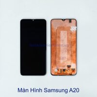 Màn Hình Samsung A20  2019 A205F  M10s Khung 100% chính hãng ĐP
