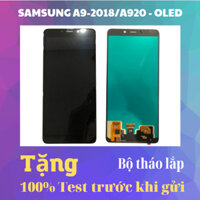 Màn hình Samsung A9 2018/A920 (Oled 2ic) ĐEN màn hình thay thế samsung a9 2019 a920 oled xịn Màn Hình Nguyên Bộ Samsung