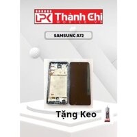 Màn Hình Samsung Galaxy A72 4G - Màn Hình Nguyên Bộ OLED 2 IC Liền Khung Xương,Phôi To,Màu Đen