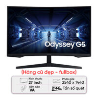 Màn Hình Samsung Odyssey G5 LC27G55 27 inch Cong 144Hz Cũ Đẹp - HACOM | Giá rẻ, trả góp 0%