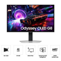 Màn hình Samsung Odyssey OLED G8 G81SF LS27FG812SEXXV (27 inch/UHD/OLED/240Hz/0.03ms) | Giá rẻ, trả góp 0%