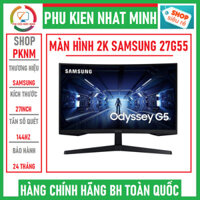 Màn hình SAMSUNG Odyssey LC27G55 cong 2k 144Hz 1ms Freesync hàng chính hãng bảo hành 24 tháng lỗi 1 đổi 1