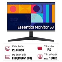 Màn hình Samsung LS24C330GAEXXV 23.8-inch IPS 100Hz