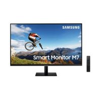 Màn hình Samsung LS32AM700UEXXV (31.5inch/4K/VA/60Hz/8ms/250nits/HDMI+USB/Tivi+Remote) (31.5 inch, Màn Hình Samsung)