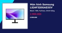 Màn hình Samsung LS24F320GAEXXV (Black - Mới, Full box, Chính hãng)