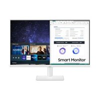 Màn hình Samsung LS27AM501NEXXV (27inch/FHD/VA/60Hz/8ms/250nits/HDMI/Tivi+Remote/Trắng) (27 inch, Màn Hình Samsung)