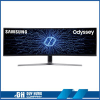 Màn hình Samsung LC49HG90DMEXXV (49 inch/ WQHD/ VA/ 350cd/ m²/ DP+HDMI/ 32:9/ 144Hz/ 1ms/ HDR 600/ Màn hình cong)