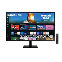 Màn hình Smart Monitor 32 inch Samsung LS32DM500, Full viền, Wifi, Bluetooth, Microsoft Office, có loa, có Remote, màu đen