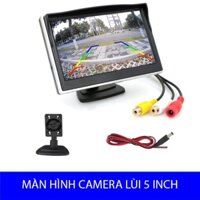 Màn hình taplo 5 inch hiển thị camera lùi, camera cặp lề