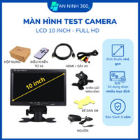 Màn hình test Camera LCD 10 Inch Full HD, hỗ trợ thi công, kiểm tra hệ thống, cam lùi xe ô tô | C51