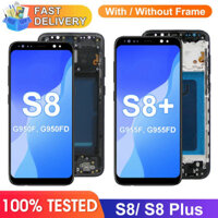 Màn hình TFT S8 Plus cho Samsung Galaxy S8 + G955F Màn hình Lcd Màn hình cảm ứng kỹ thuật số có khung cho Samsung Galaxy S8 G950F