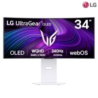 Màn hình thông minh OLED 4K 34 inch LG 34GX90SA-W UltraGear tần số quét 240Hz nền tảng web OS