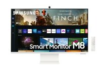 Màn hình thông minh Samsung LS32BM801UEXXV Workspace (31.5 inch/UHD/IPS/60Hz/4ms/400 nits/mHDMI+USBC+Wifi+Bluetooth/Loa/Camera/Remote)