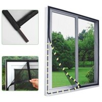 Màn hình từ tính MỚI Windows Lưới chống muỗi Kích thước tùy chỉnh Lưới sợi thủy tinh vô hình Màu đen Vải tuyn Chống côn trùng bay Rèm