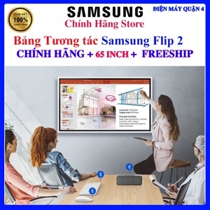 Màn hình tương tác Samsung Flip 65 inch 4K LH65WMRWBGCXXV
