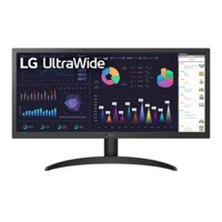 Màn hình Ultrawide LG 26WQ500-B | 26 inch, Full HD, IPS, 75Hz, 5ms, USB C, HDR10