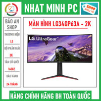Màn hình ultrawide LG UltraGear 34GP63A (Màn cong/ UWQHD (3440x1440)/ 34Inch/ 5ms/ 160Hz/ 300 cd/m2/ VA/ Loa) NEW BH 24T