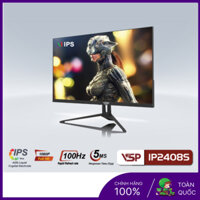 Màn hình vi tính 24" VSP IP2408S (New - BH 36 tháng) - 75Hz FHD & tặng kèm tai nghe GAMING