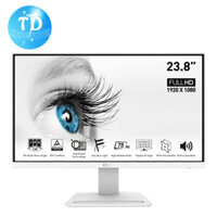 Màn hình vi tính MSI PRO MP243W 23.8" INCH/FHD/IPS/250cd/m2/75Hz/HDMI/DISLAYPORT/SPEAKER/TRẮNG (WHITE) (3PB5)