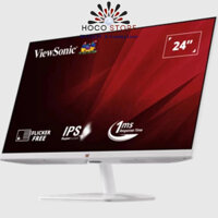 Màn hình ViewSonic VA2432-H-W Trắng (23.8-inch/FHD/IPS/100Hz/1ms/250nits/HDMI/VGA) | Hoco Store PC