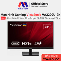 Màn hình Viewsonic VA3209U-2K 32 inch, QHD, 75Hz, 4ms - Hàng Chính Hãng