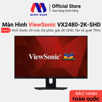 Màn hình Viewsonic VX2480-2K-SHD QHD, 24 inch, IPS, 75Hz (Hàng Chính Hãng)