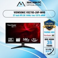 Màn hình ViewSonic VX2705-2KP-MHD 27 inch IPS 2K 144Hz 1ms 131% sRGB