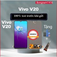 Màn hình Vivo V20 / V21E / V23E tặng bộ sửa và keo dán b7000. bongnamstore