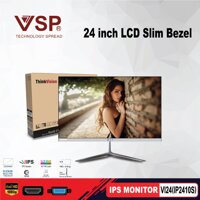 Màn Hình VSP 24 inch Vi24(IP2402SW/B) FHD/IPS/75Hz/tràn viền- Bảo hành 24 tháng