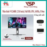 Màn hình VSP VU241Q | 24 inch, 2K, IPS, 75Hz, 7ms, chân xoay